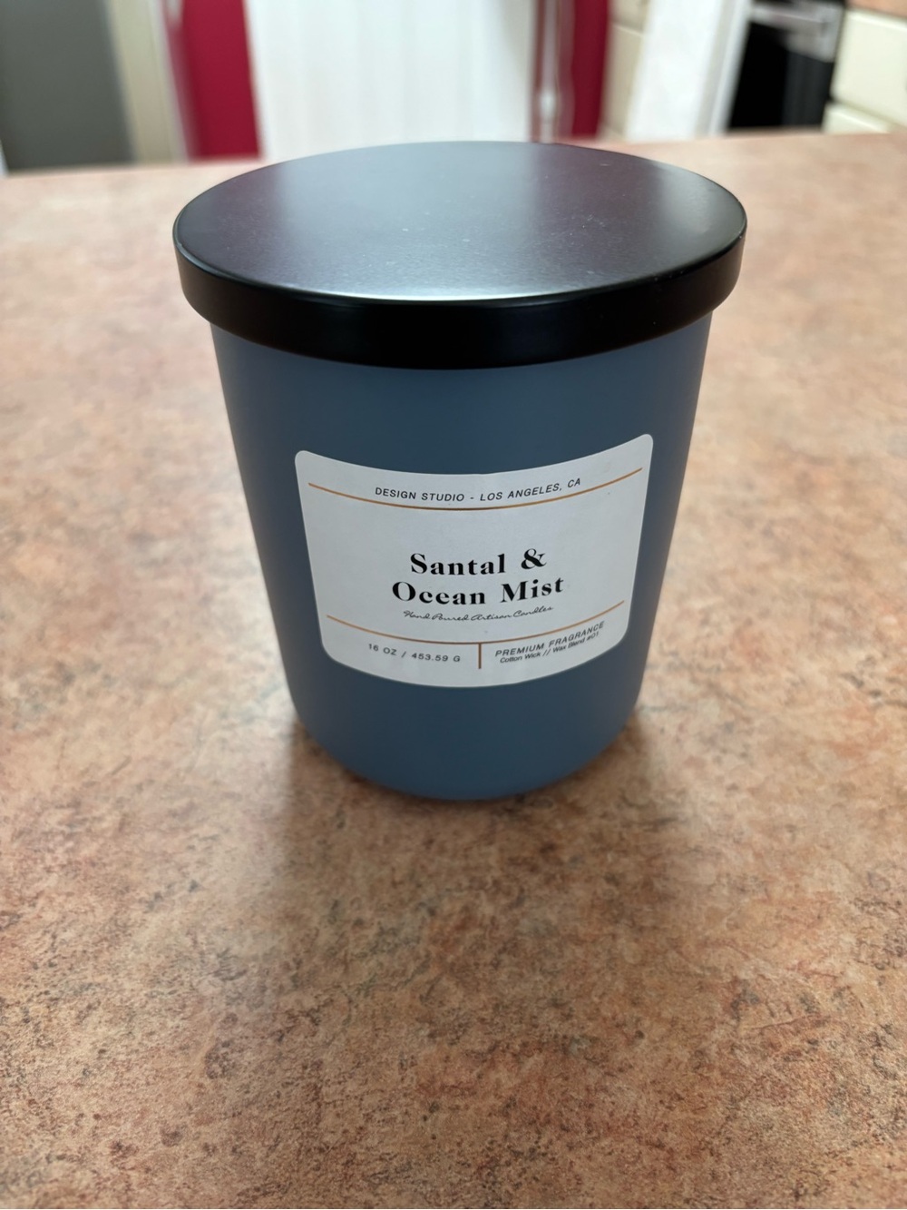 DESIGN STUDIO Santal & Ocean Mist Candle
